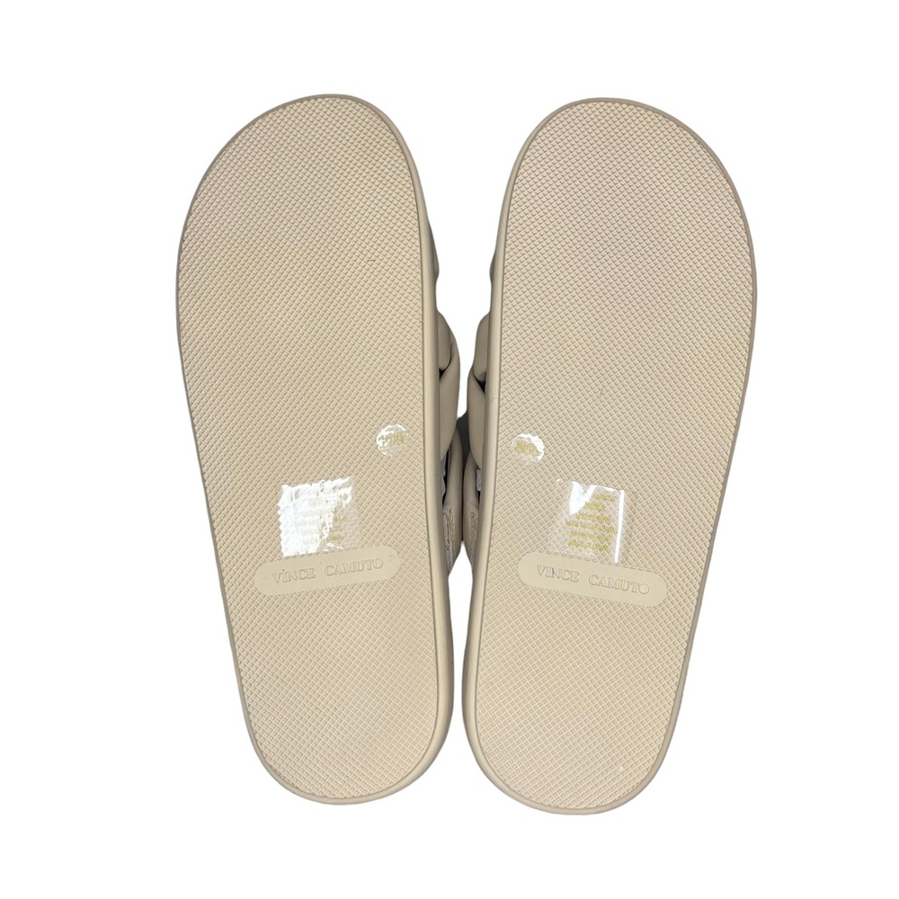 Vince Camuto Chavelle Braided Light Cream Sandals - Picture 6 of 7
